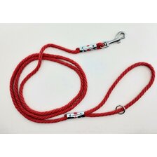 Vodítko lisované 8mm /150cm červené